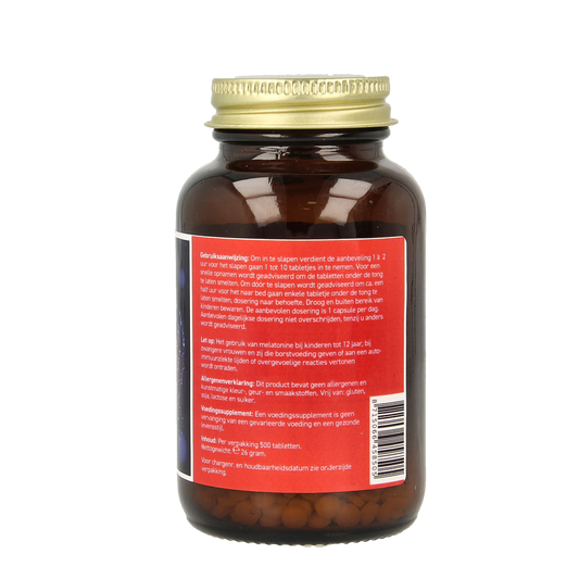 All Natural Melatonine 100mcg 500.00 Tabletten