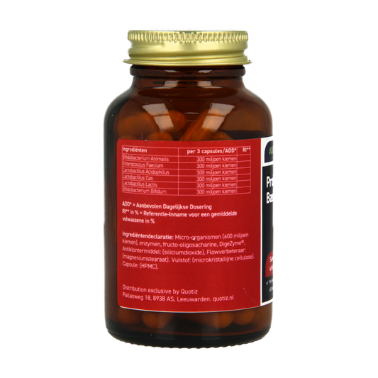 All Natural Probiotica basis 60 Vegetarische capsules