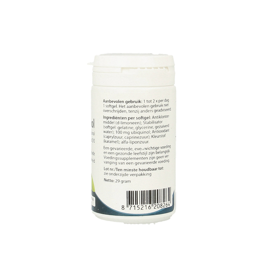 Springfield Reduquinol 100mg potje 60.00 Softgels