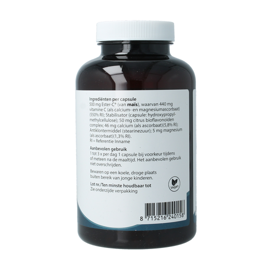 Springfield Ester-C gebufferde vitamine C 180.00 Vegetarische capsules