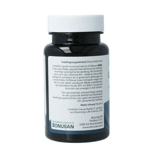 Springfield CerNADin met RiaGev™ 500mg 60 Vegetarische capsules