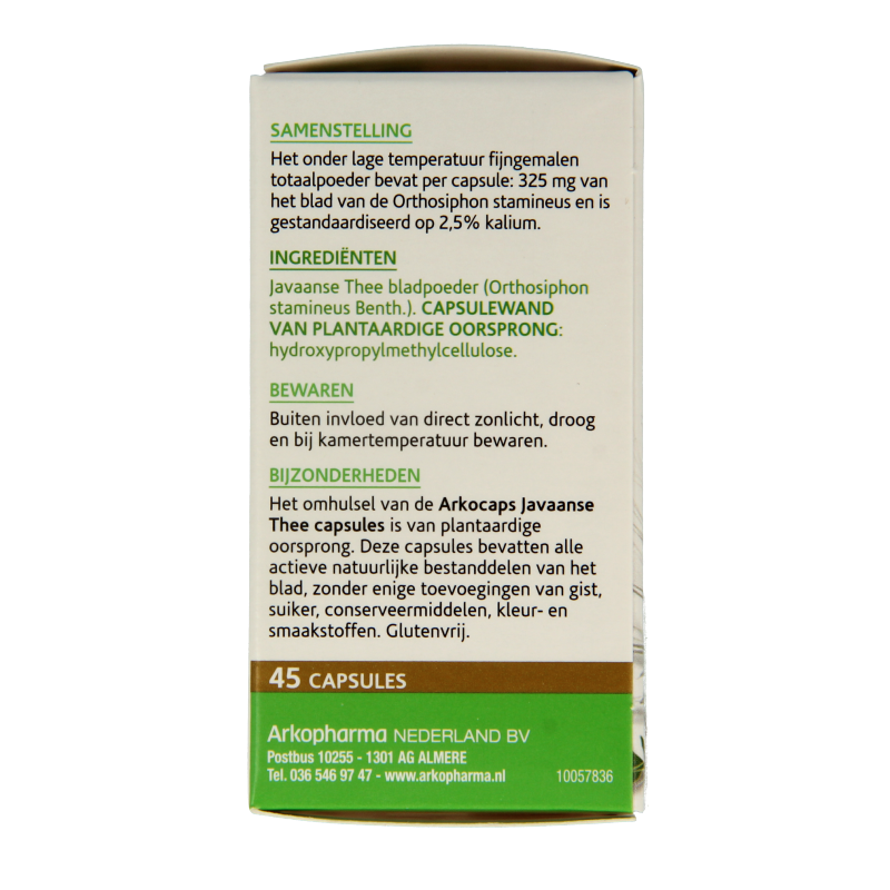 Arkocaps Javaanse thee 45 Capsules