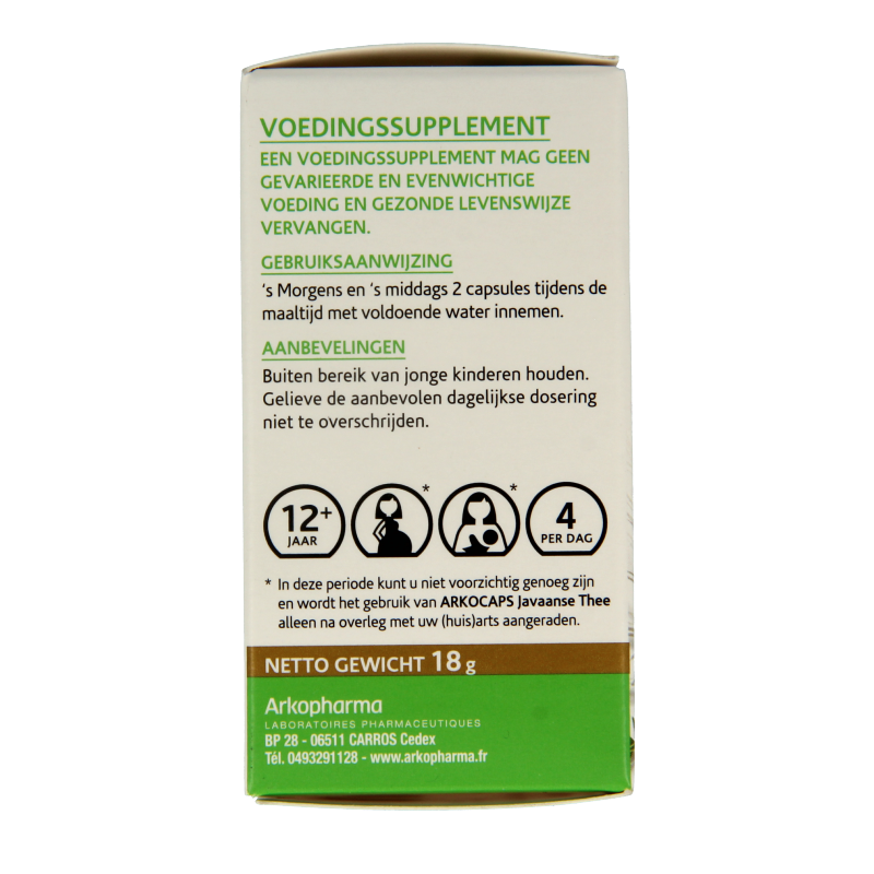 Arkocaps Javaanse thee 45 Capsules
