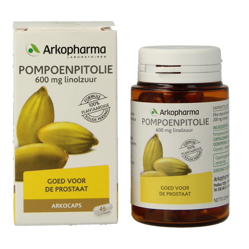 Arkocaps Pompoenpitolie 45 Capsules