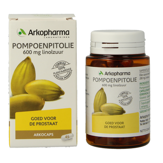 Arkocaps Pompoenpitolie 45 Capsules