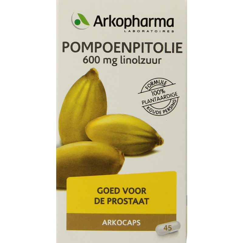 Arkocaps Pompoenpitolie 45 Capsules