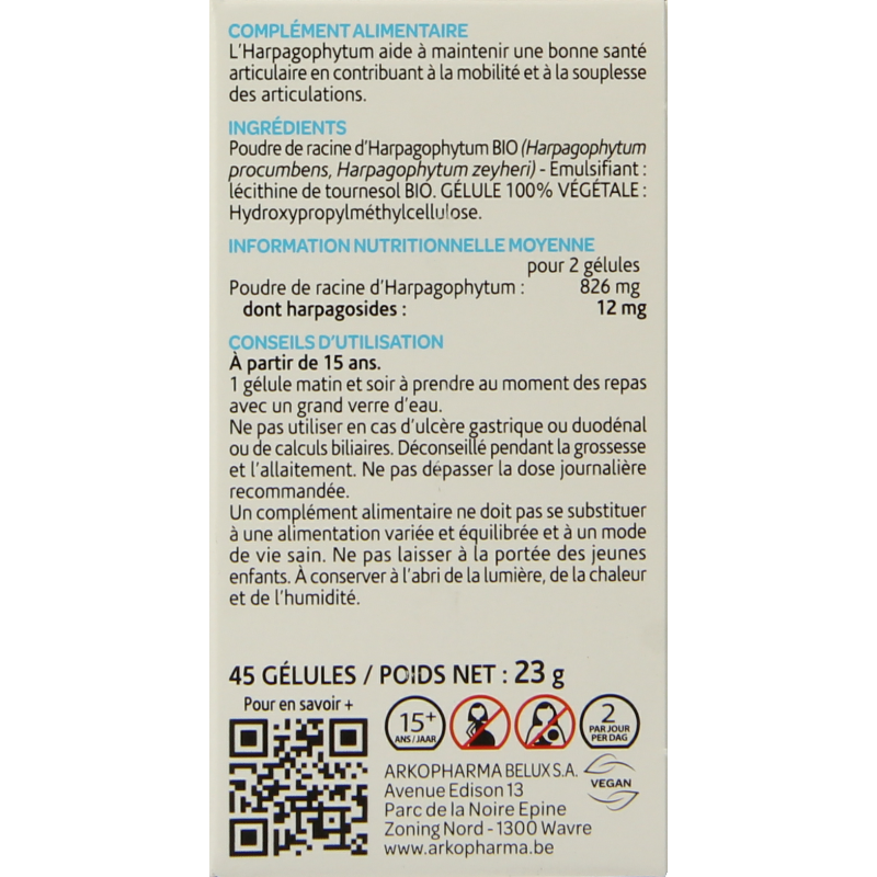 Arkocaps Duivelsklauw bio 45 Capsules
