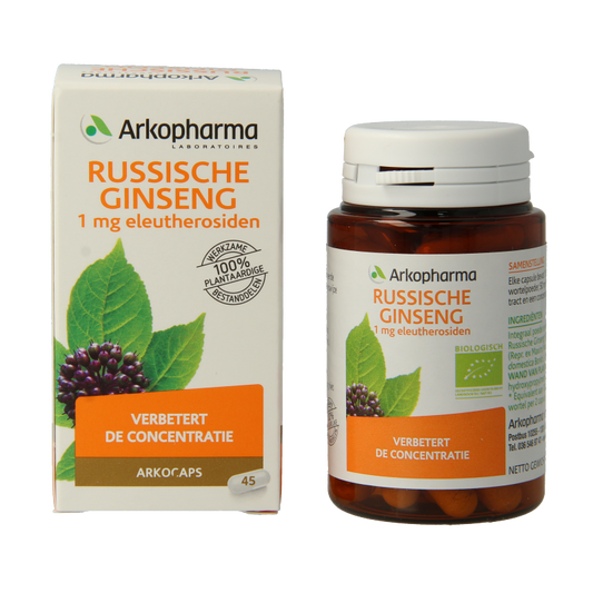 Arkocaps Russische ginseng bio 45 Capsules