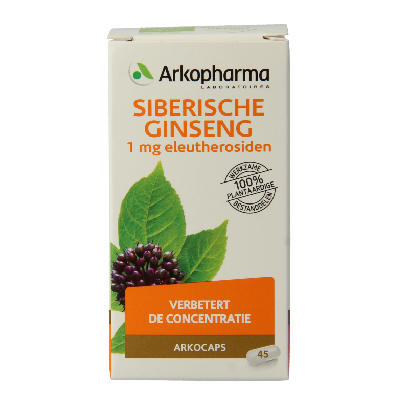 Arkocaps Russische ginseng bio 45 Capsules
