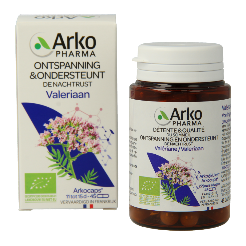 Arkocaps Valeriaan bio 45 Capsules