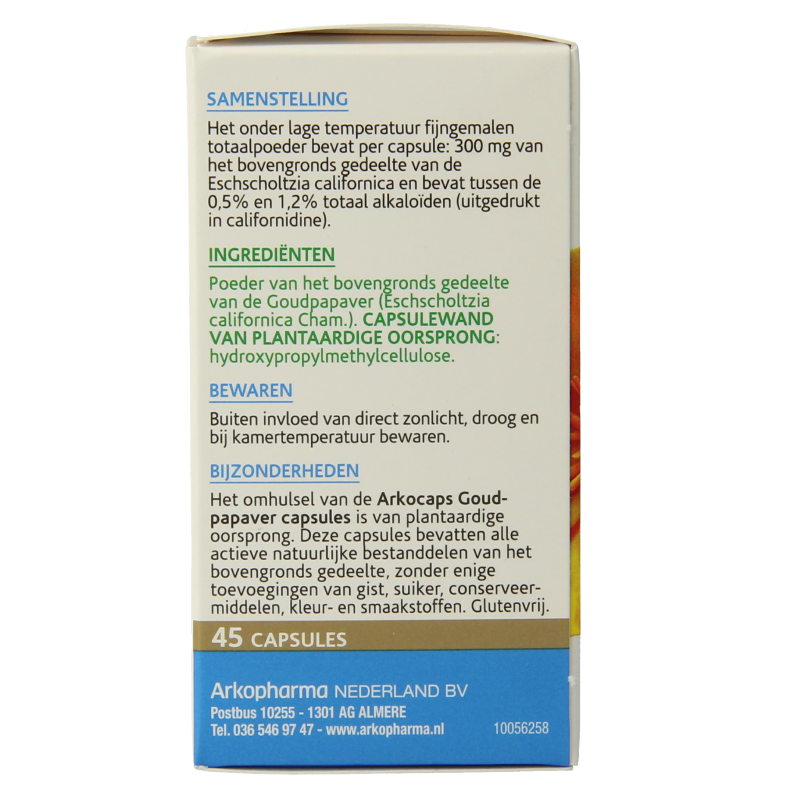 Arkocaps Goudpapaver 45 Capsules