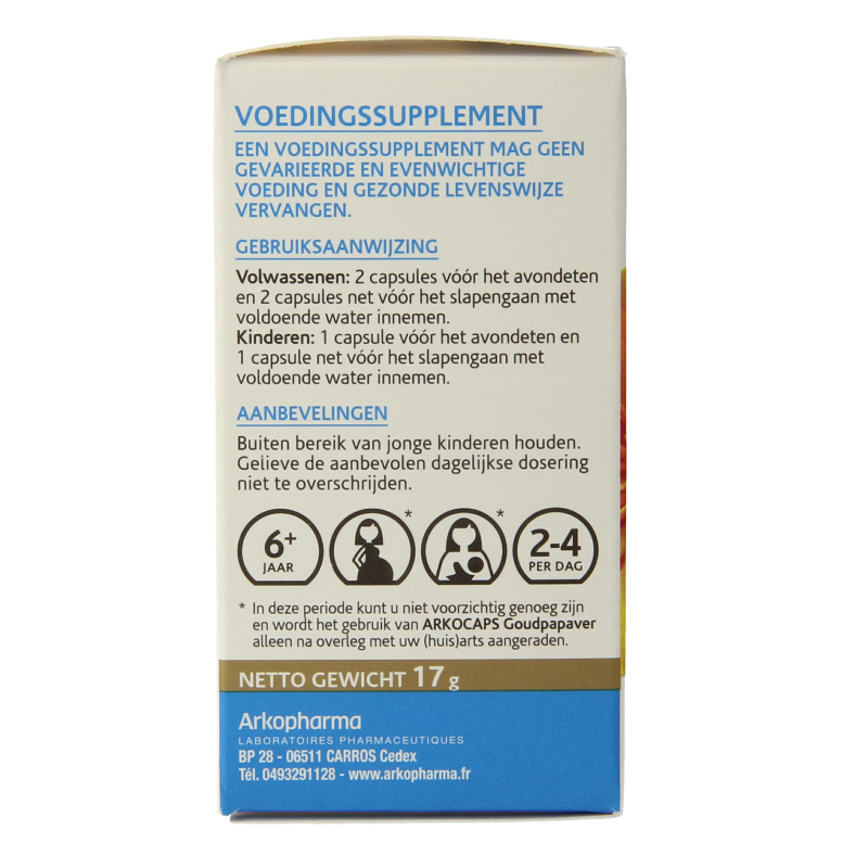 Arkocaps Goudpapaver 45 Capsules