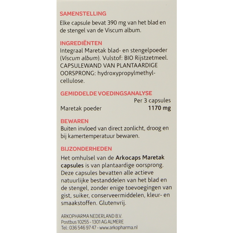 Arkocaps Maretak 45 Capsules