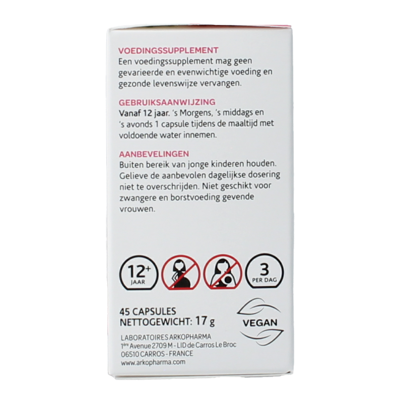 Arkocaps Driekleurig viooltje 45 Capsules