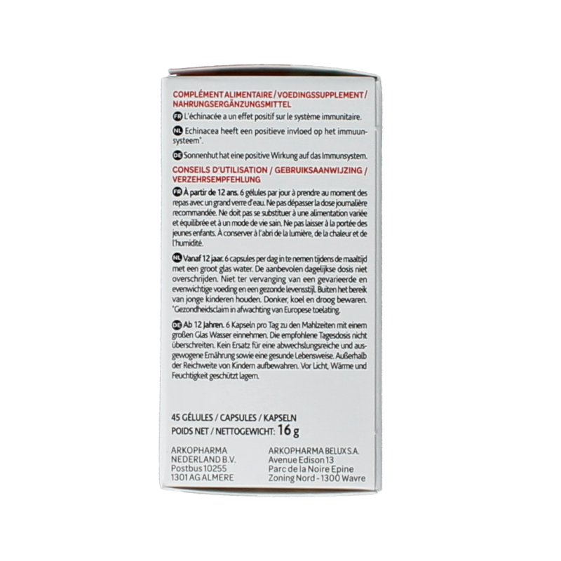 Arkocaps Echinacea bio 45 Capsules
