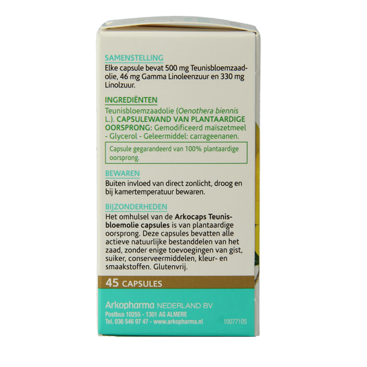 Arkocaps Teunisbloemolie 45.00 Capsules