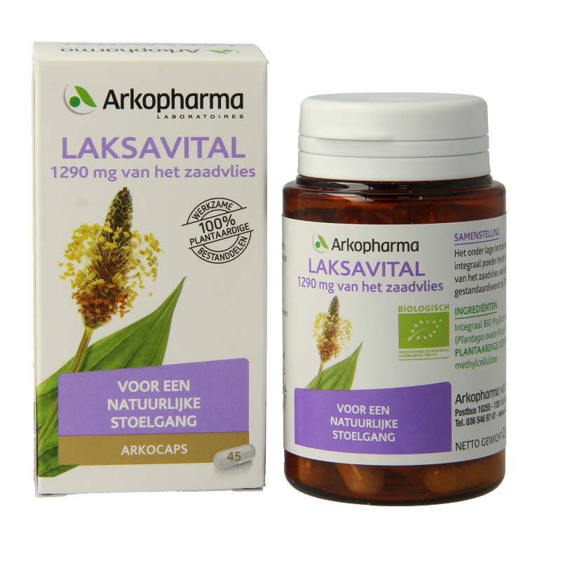 Arkocaps Laksavital bio 45 Capsules