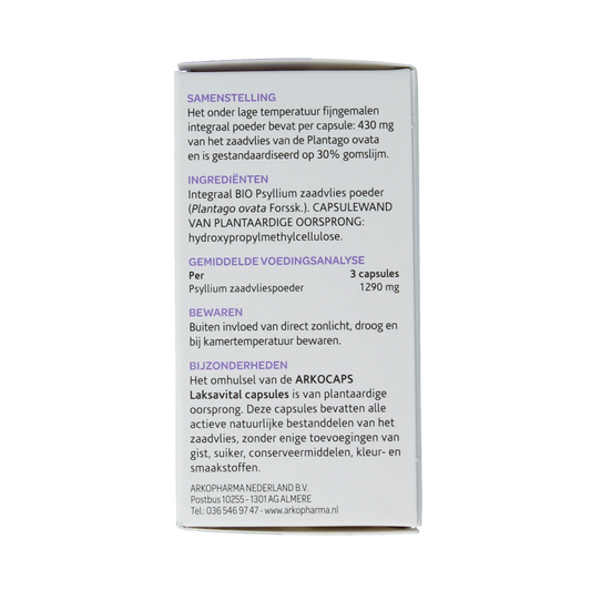Arkocaps Laksavital bio 45.00 Capsules