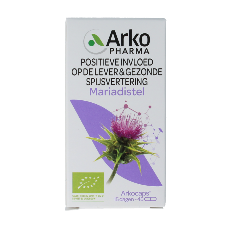Arkocaps Mariadistel bio 45 Capsules