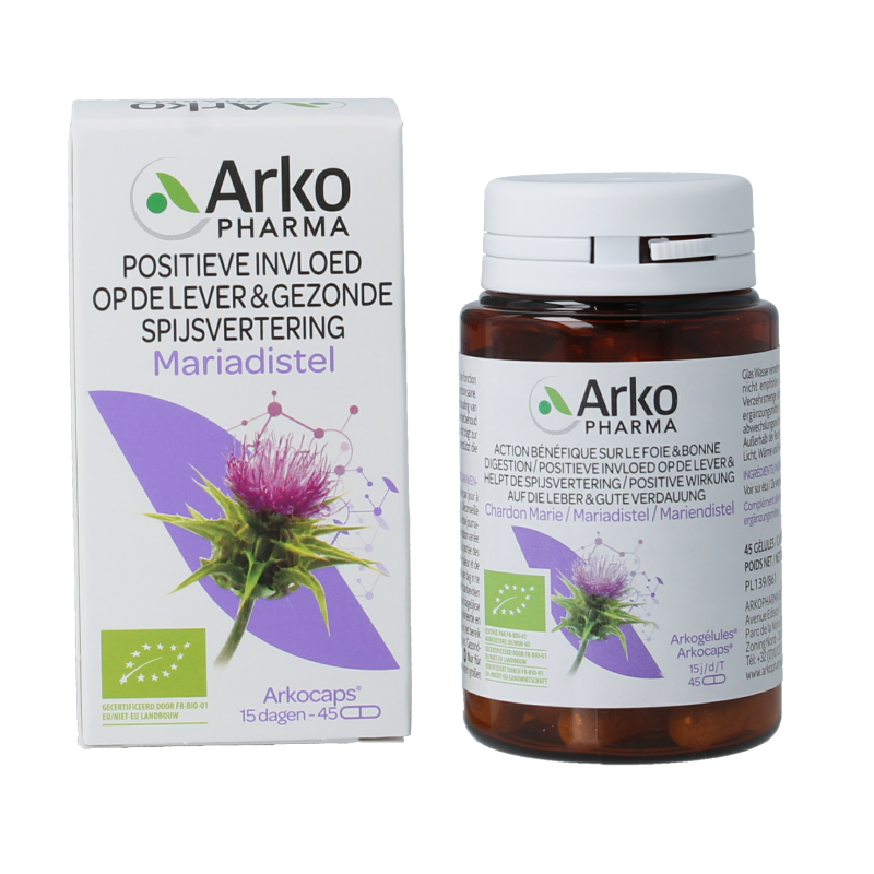 Arkocaps Mariadistel bio 45 Capsules