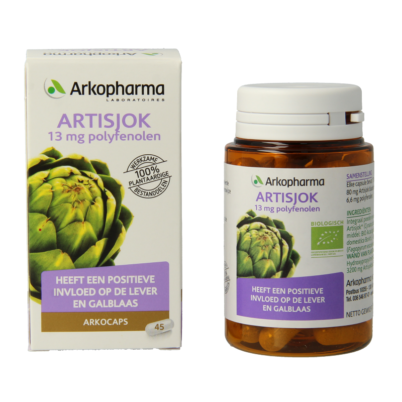 Arkocaps Artisjok bio 45 Capsules