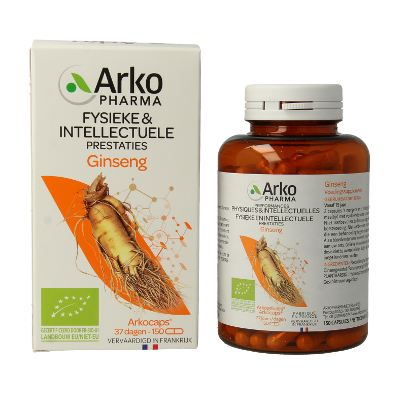 Arkocaps Ginseng bio 150 Capsules