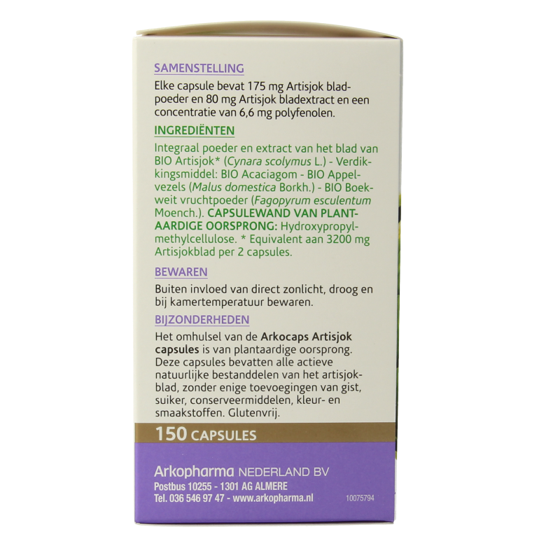Arkocaps Artisjok bio 150 Capsules