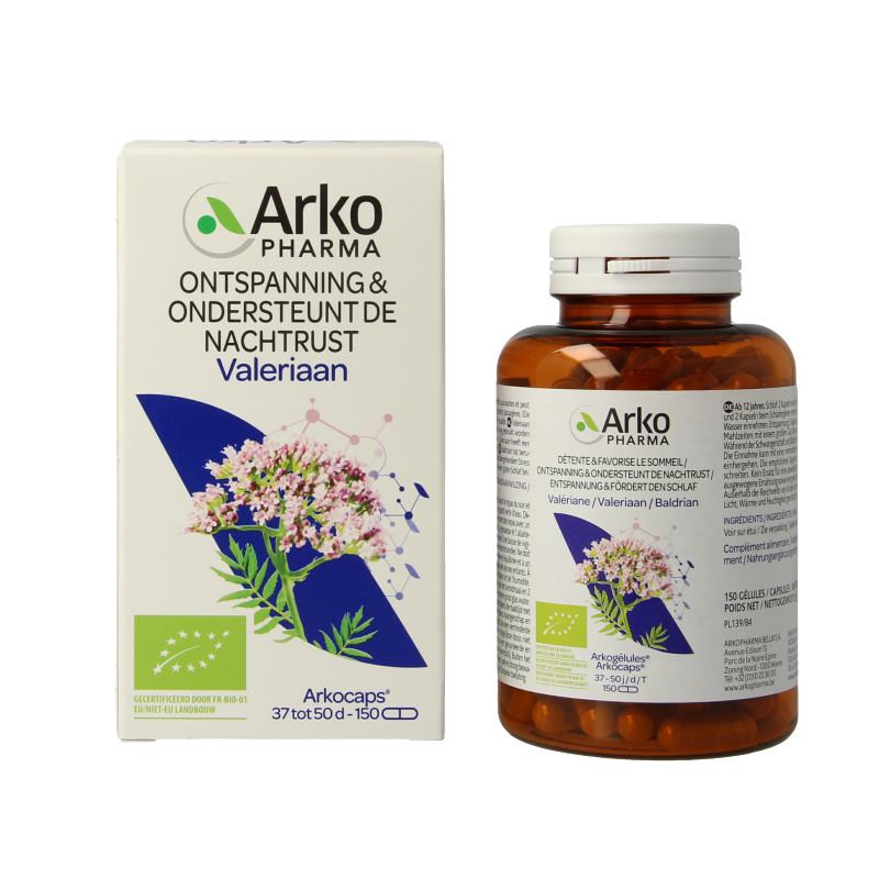 Arkocaps Valeriaan bio 150 Capsules