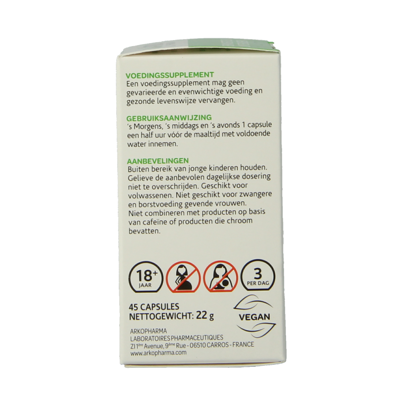 Arkocaps Garcinia 45 Capsules