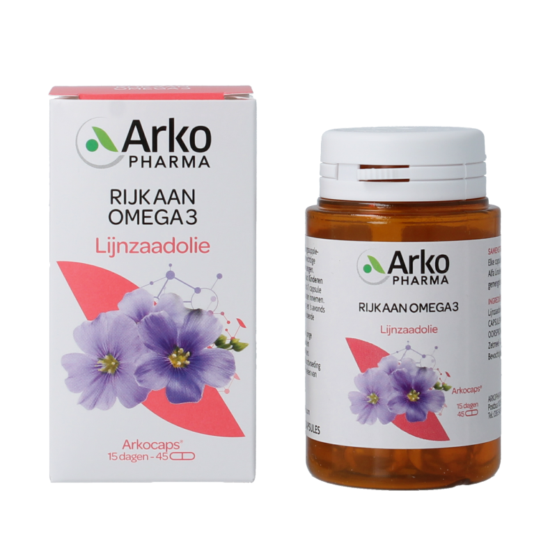 Arkocaps Lijnzaadolie 45 Capsules