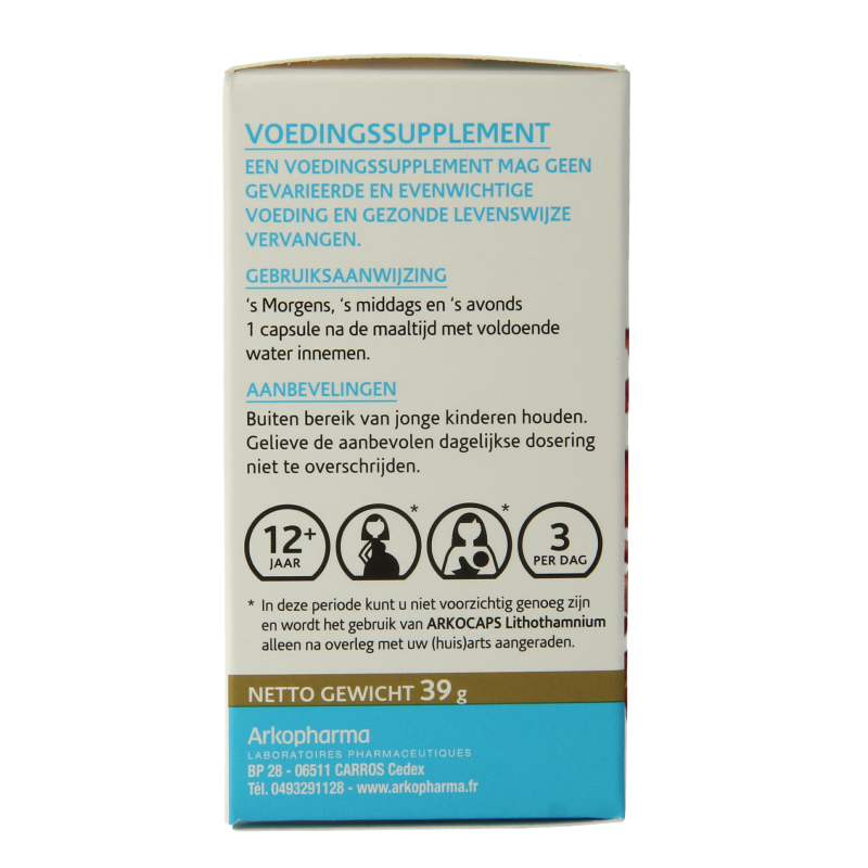 Arkocaps Lithothamnium 45 Capsules