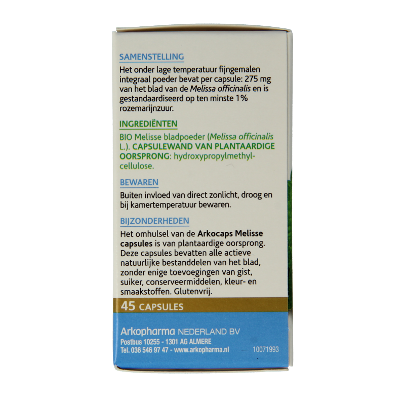 Arkocaps Melisse bio 45 Capsules