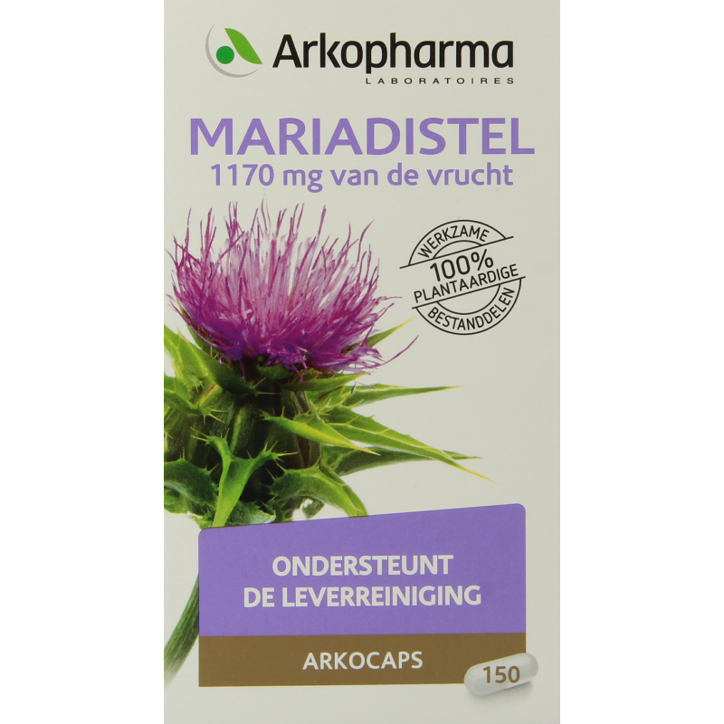 Arkocaps Mariadistel bio 150 Capsules