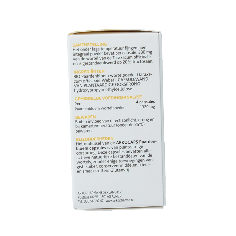 Arkocaps Paardenbloem bio 45 Capsules