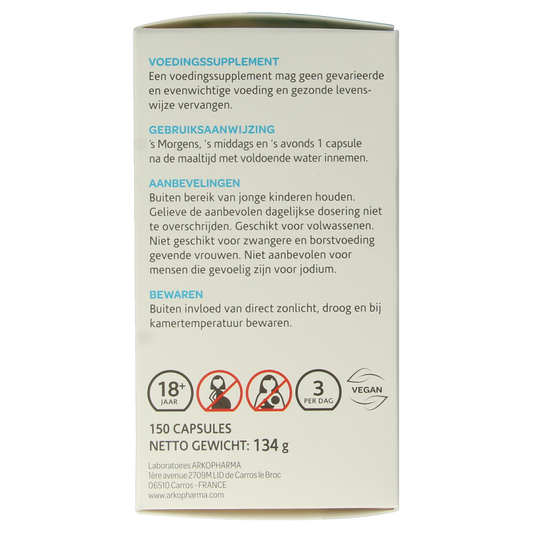 Arkocaps Lithothamnium 150.00 Vegetarische capsules