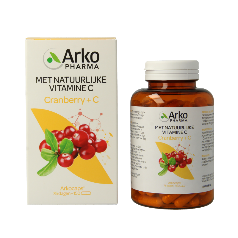 Arkocaps Cranberry & Vitamine C 150 Capsules