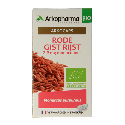 Arkocaps Rode gist rijst bio 150 Capsules