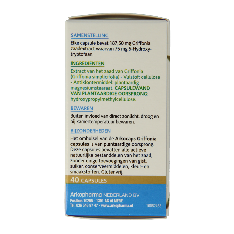 Arkocaps Griffonia 40 Capsules