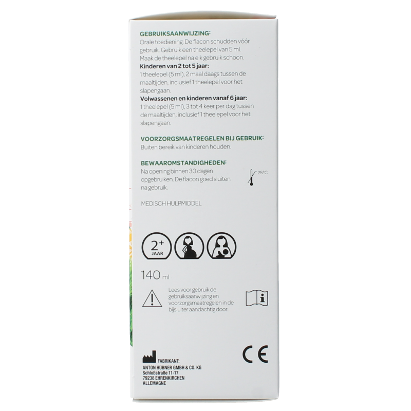 Arkohoest Kruidensiroop gezoet met honing 140 Milliliter