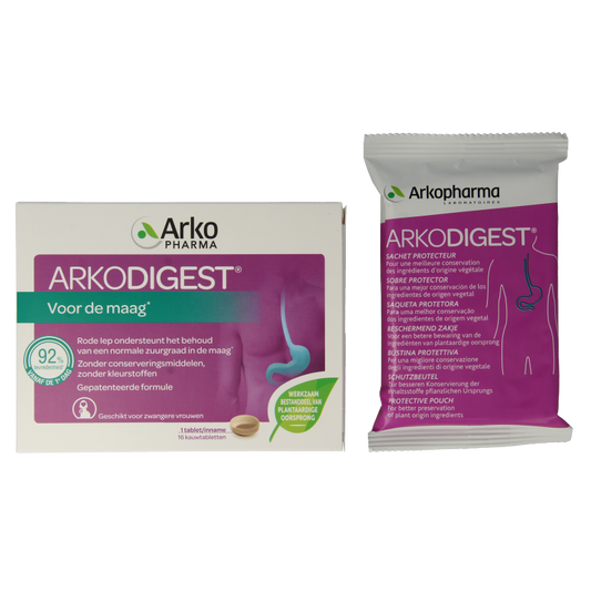 Arkocaps Arkodigest 16 Kauwtabletten