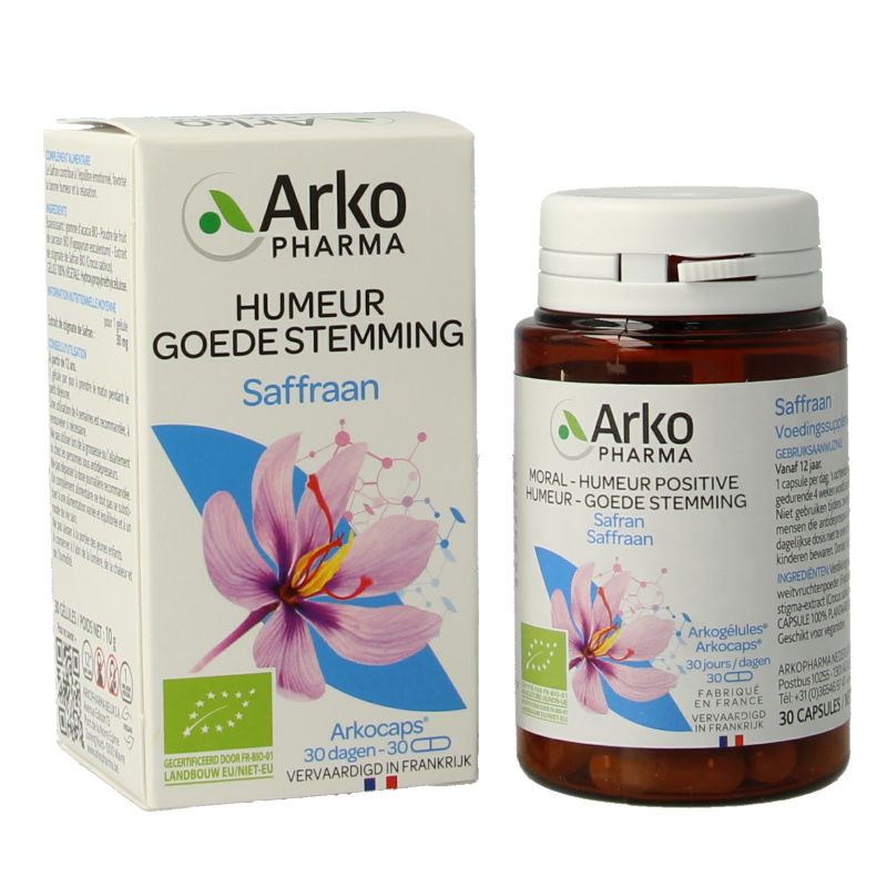 Arkocaps Saffraan bio 30 Capsules