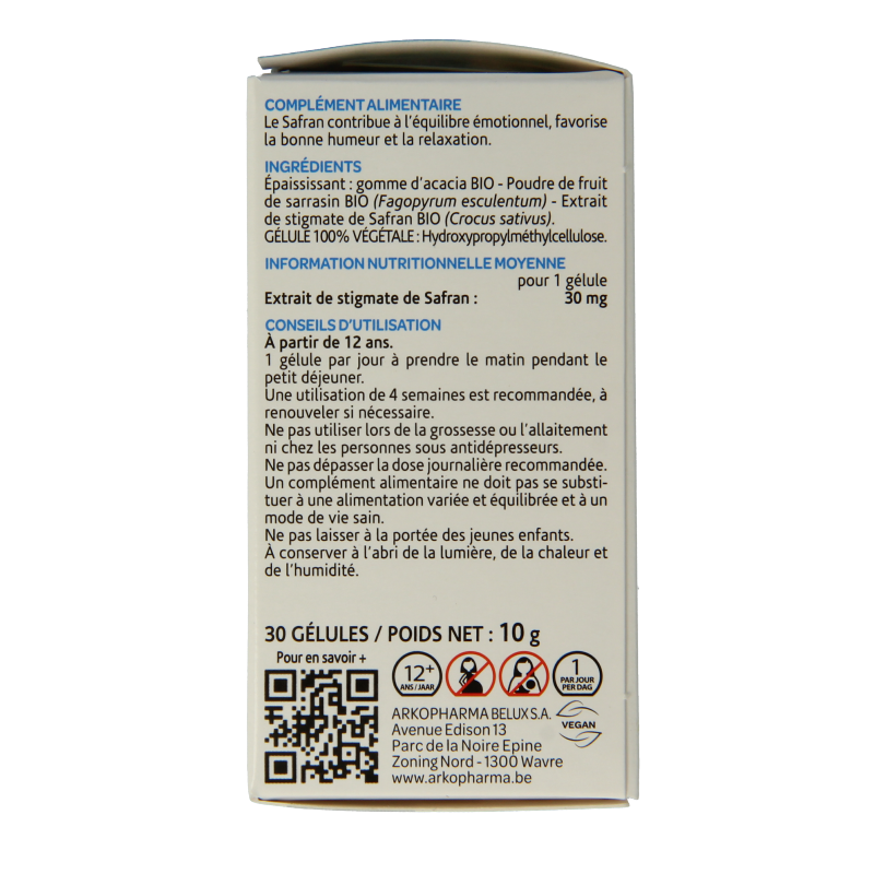 Arkocaps Saffraan bio 30 Capsules