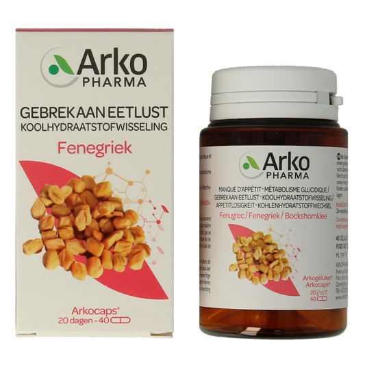Arkocaps Fenegriek 40 Capsules