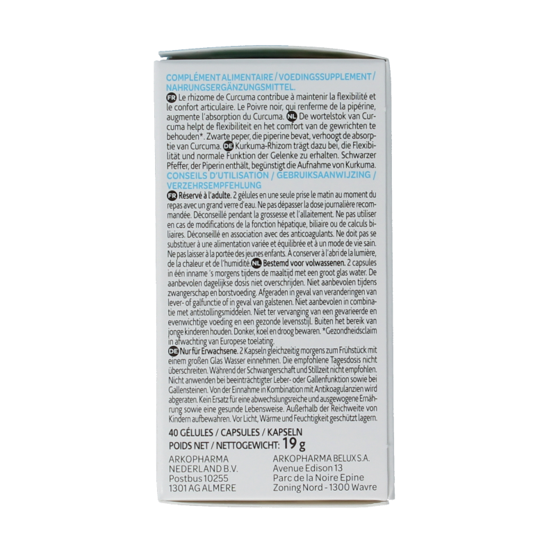 Arkocaps Curcuma 40 Capsules