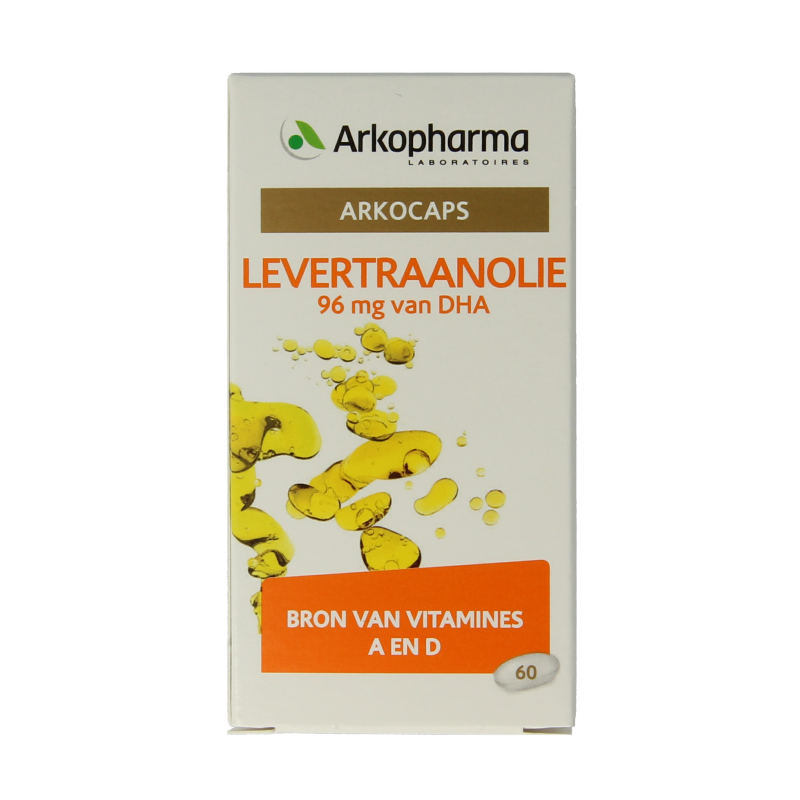 Arkocaps Levertraanolie 60 Capsules