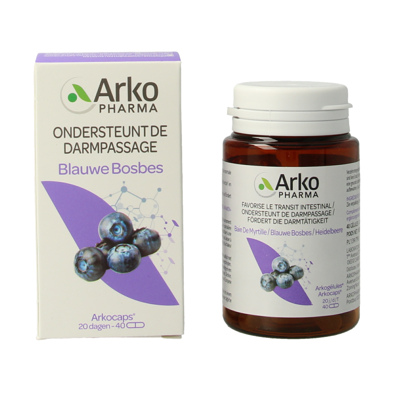 Arkocaps Blauwe bosbes 40 Capsules