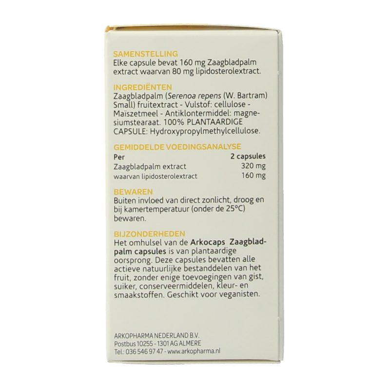 Arkocaps Zaagbladpalm 45 Capsules