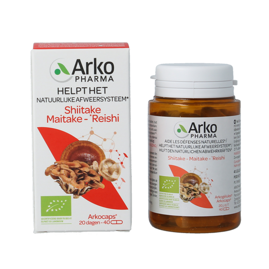 Arkocaps Reishi shiitake maitake bio 40 Capsules