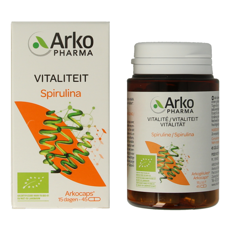 Arkopharma Spirulina bio 45 Capsules