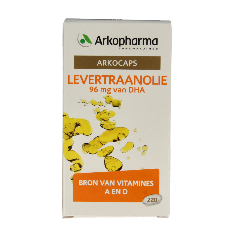 Arkocaps Levertraanolie 220 Capsules